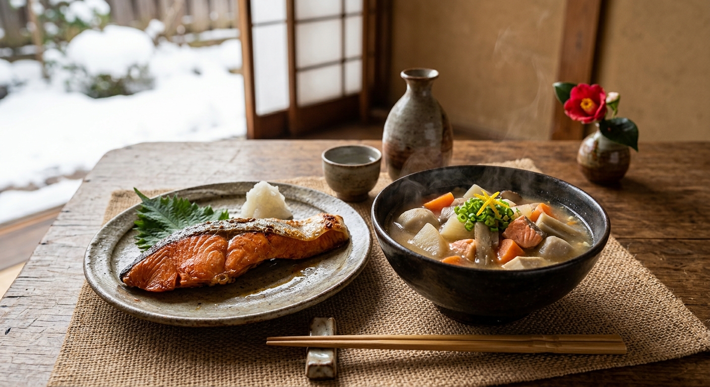 越乃雪椿に合わせた料理