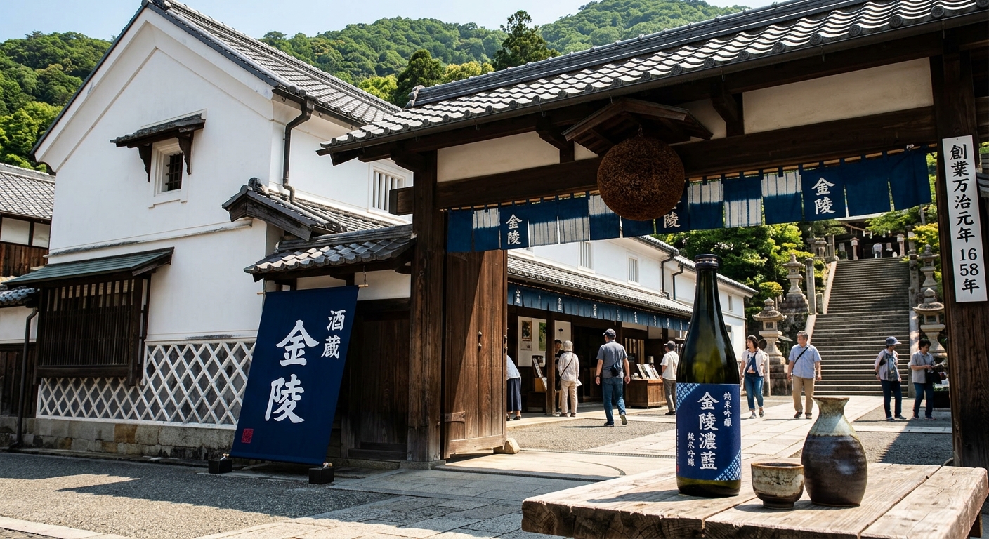 香川県の金陵 濃藍
