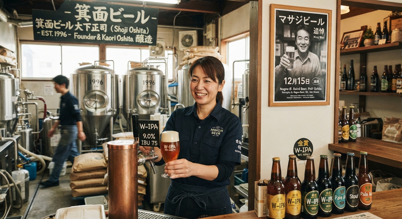 大阪府の箕面ビール W-IPA