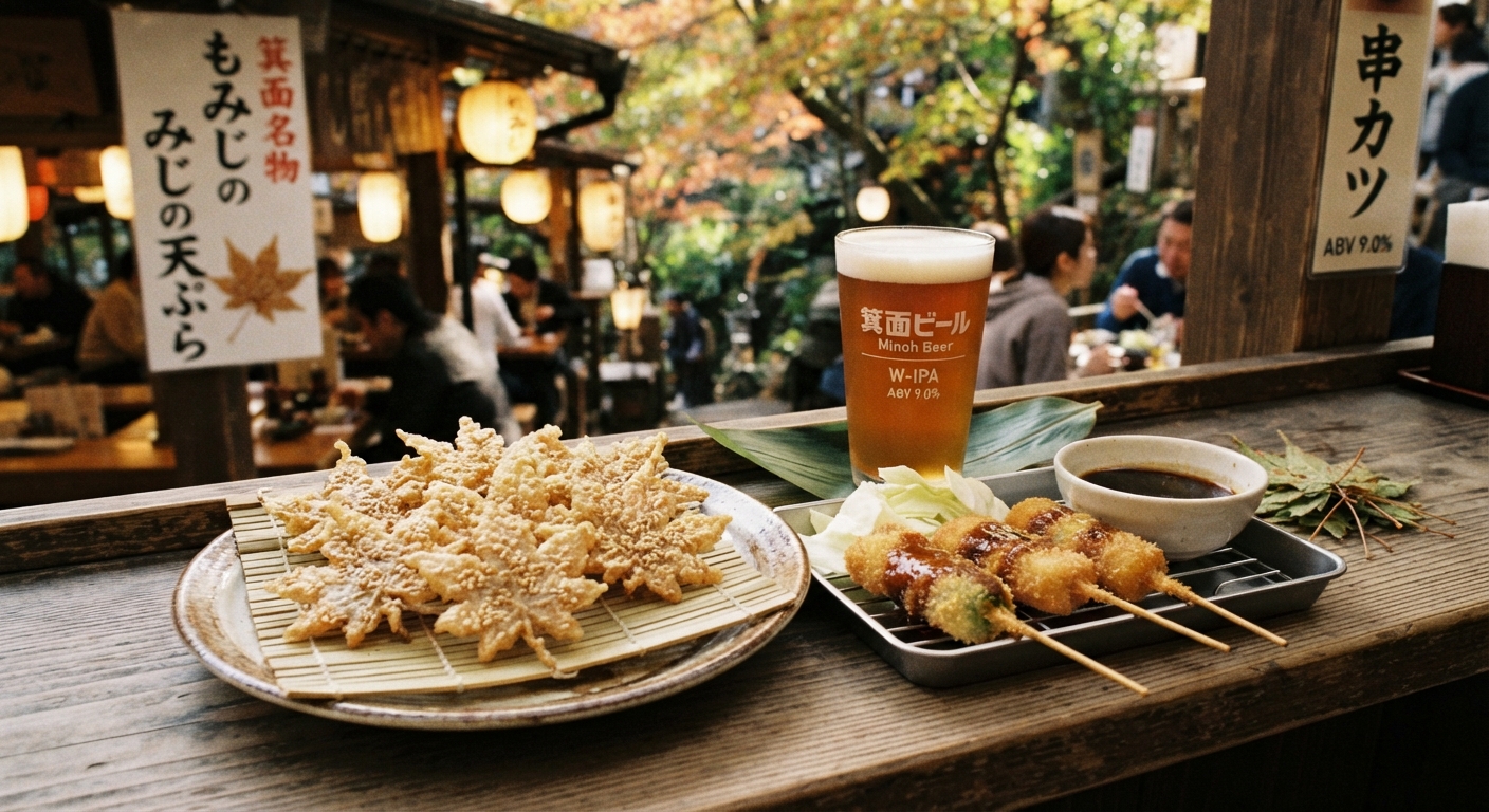 箕面ビール W-IPAに合わせた料理