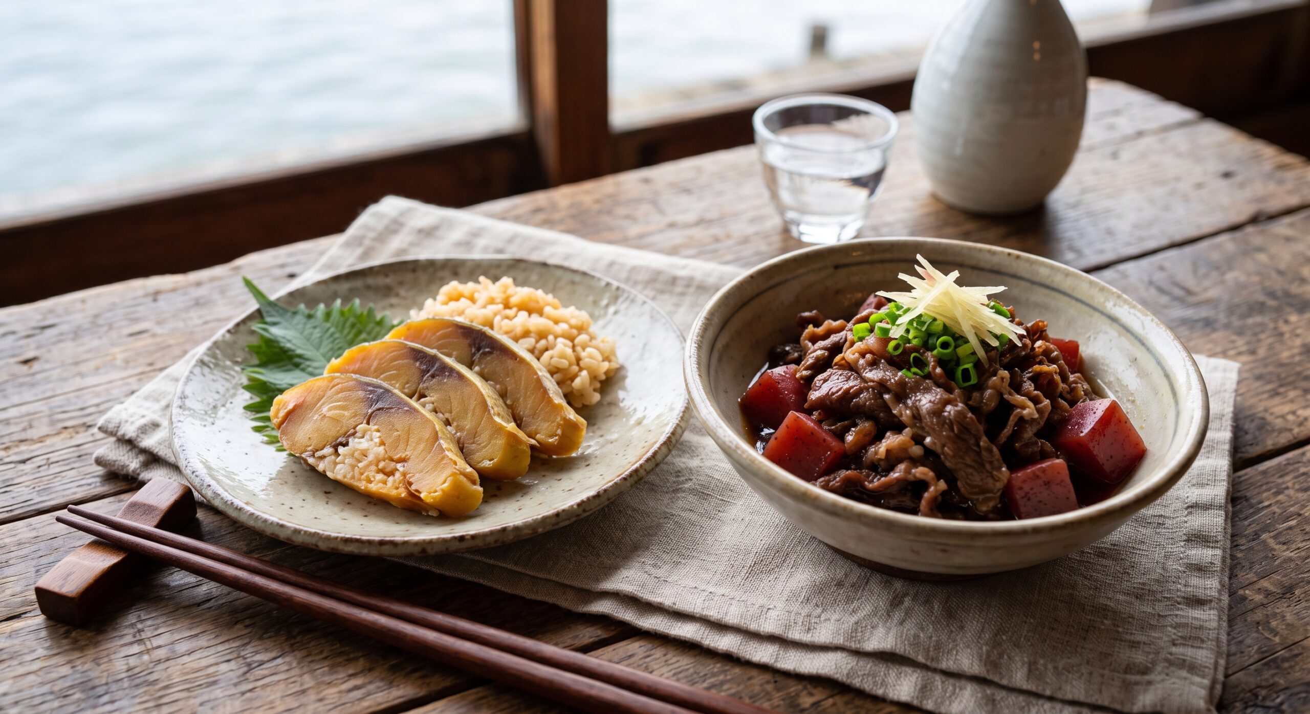 七本鎗 低精白純米に合わせた料理