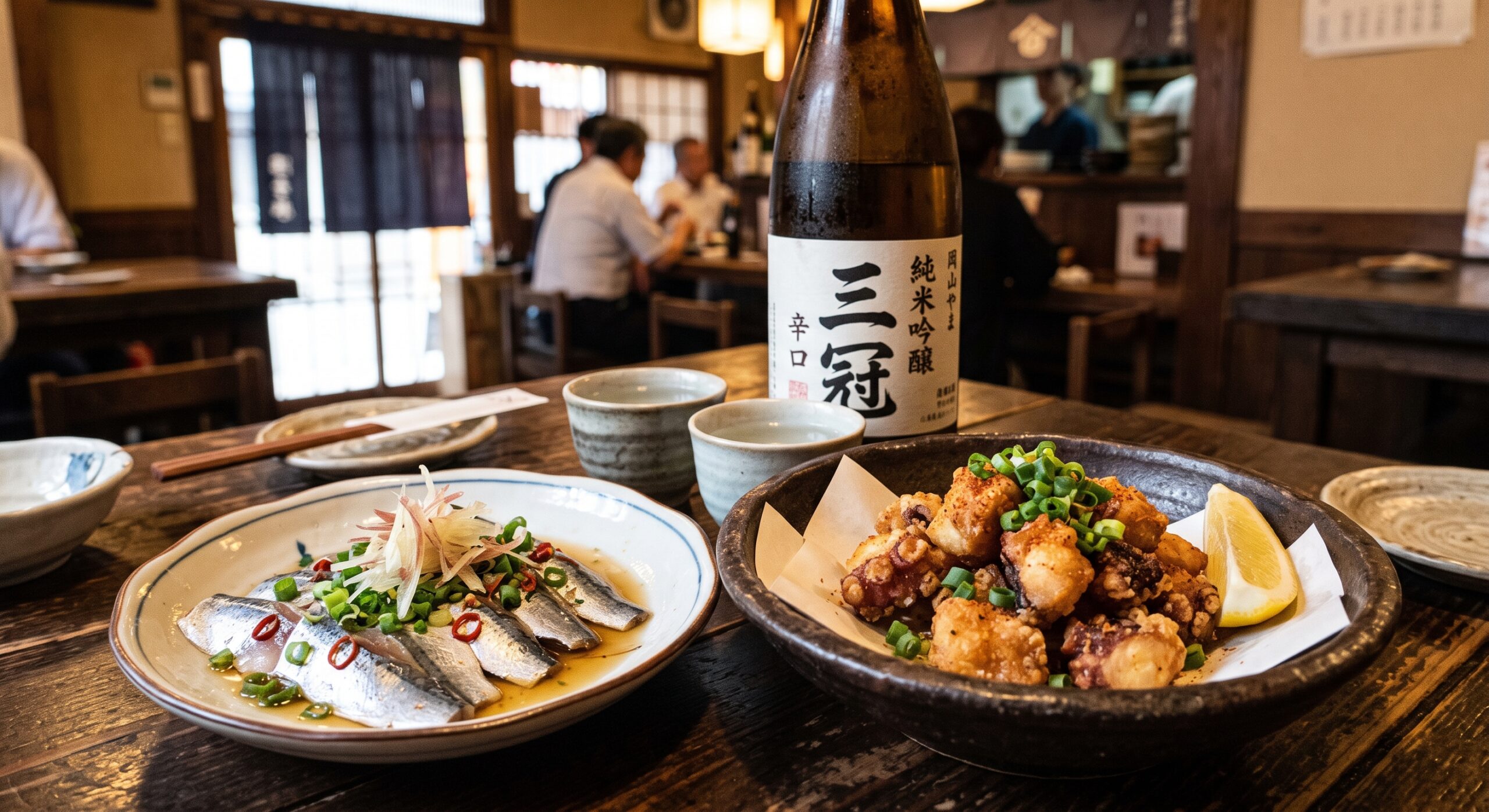 三冠 雄町純米吟醸に合わせた料理