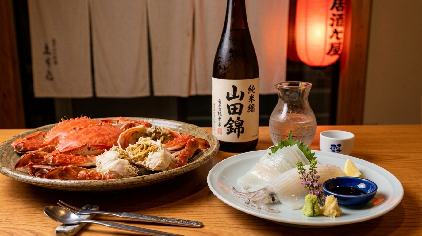 鍋島 純米吟醸 山田錦に合わせた料理