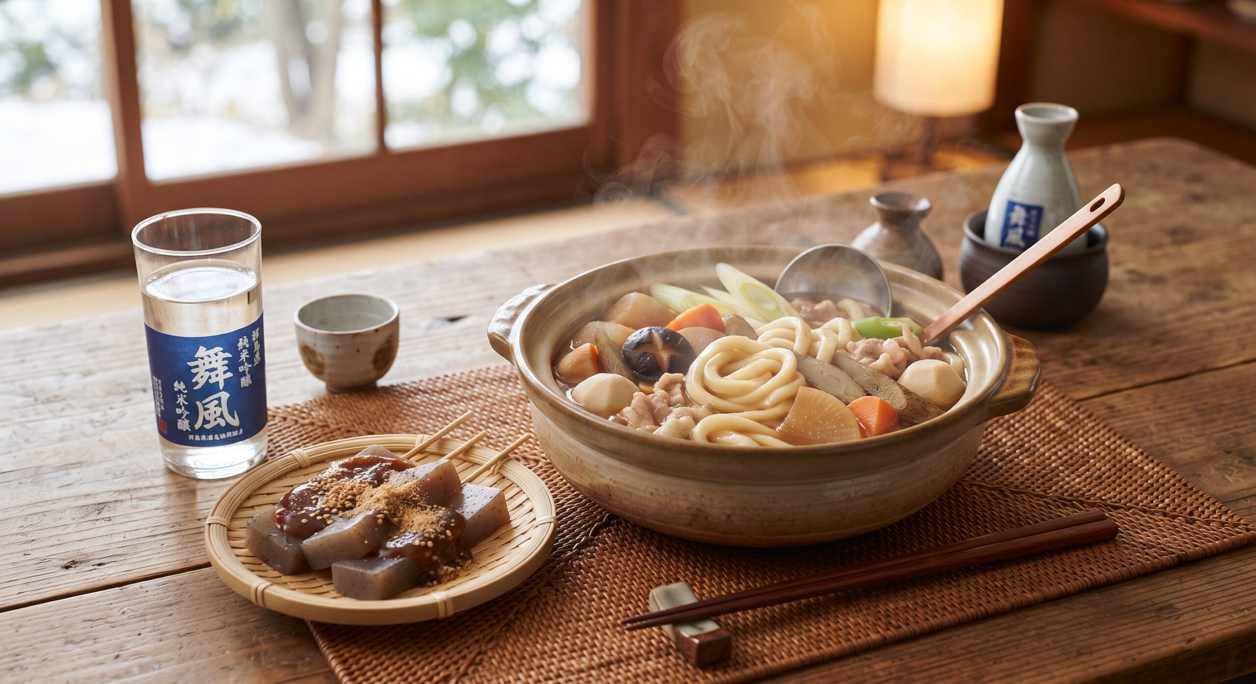 赤城山 舞風 純米吟醸に合わせた料理