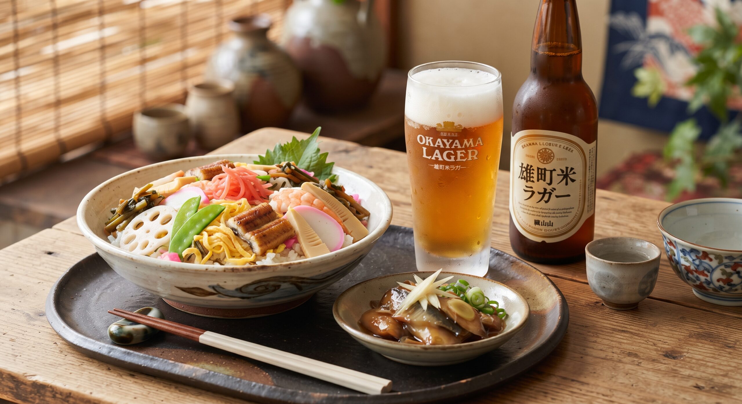 独歩 雄町米ラガーに合わせた料理