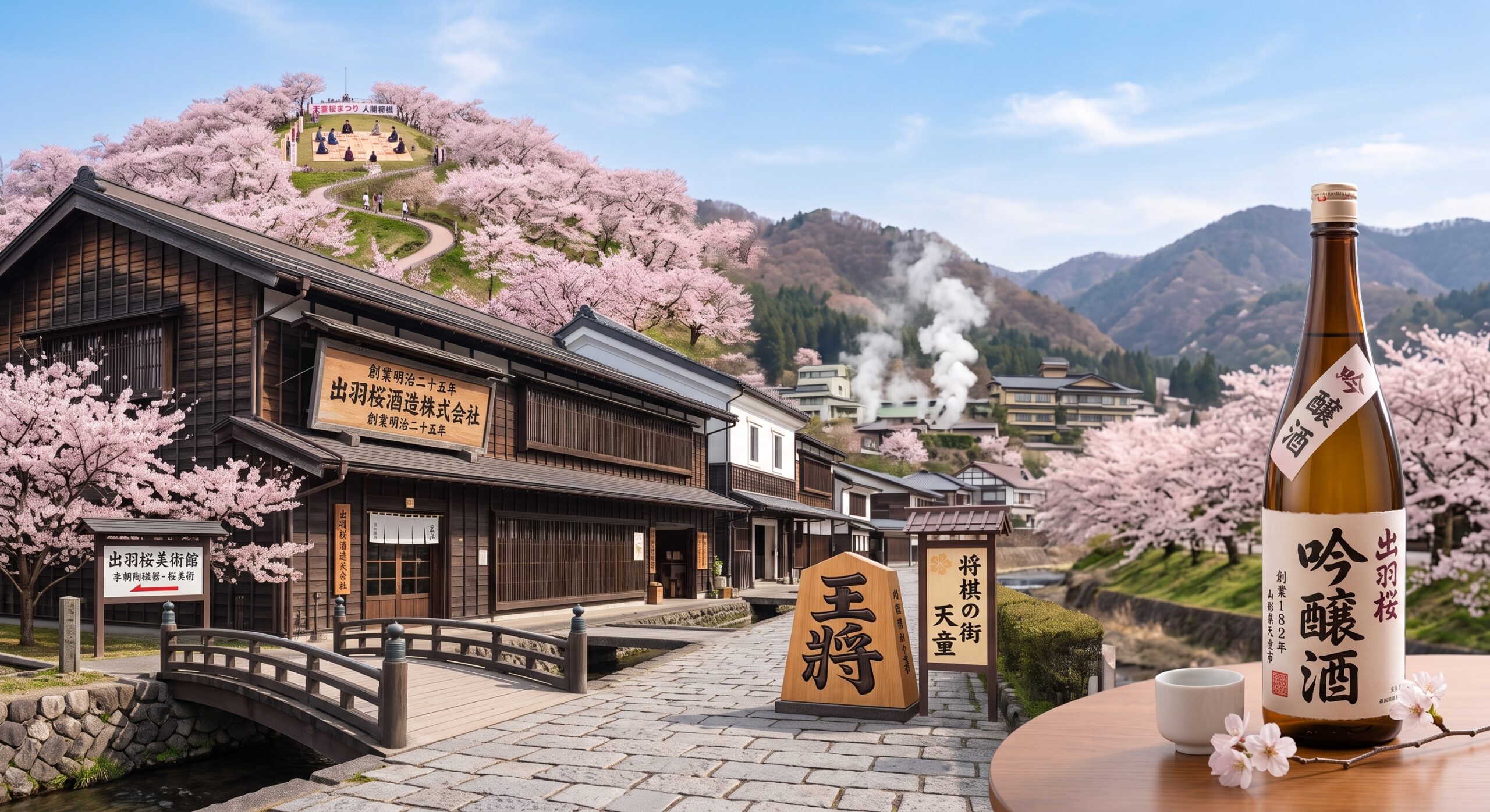 静かな盃から、夜が明けていく ― 出羽桜「桜花吟醸酒」と岸洋子「夜明けのうた」