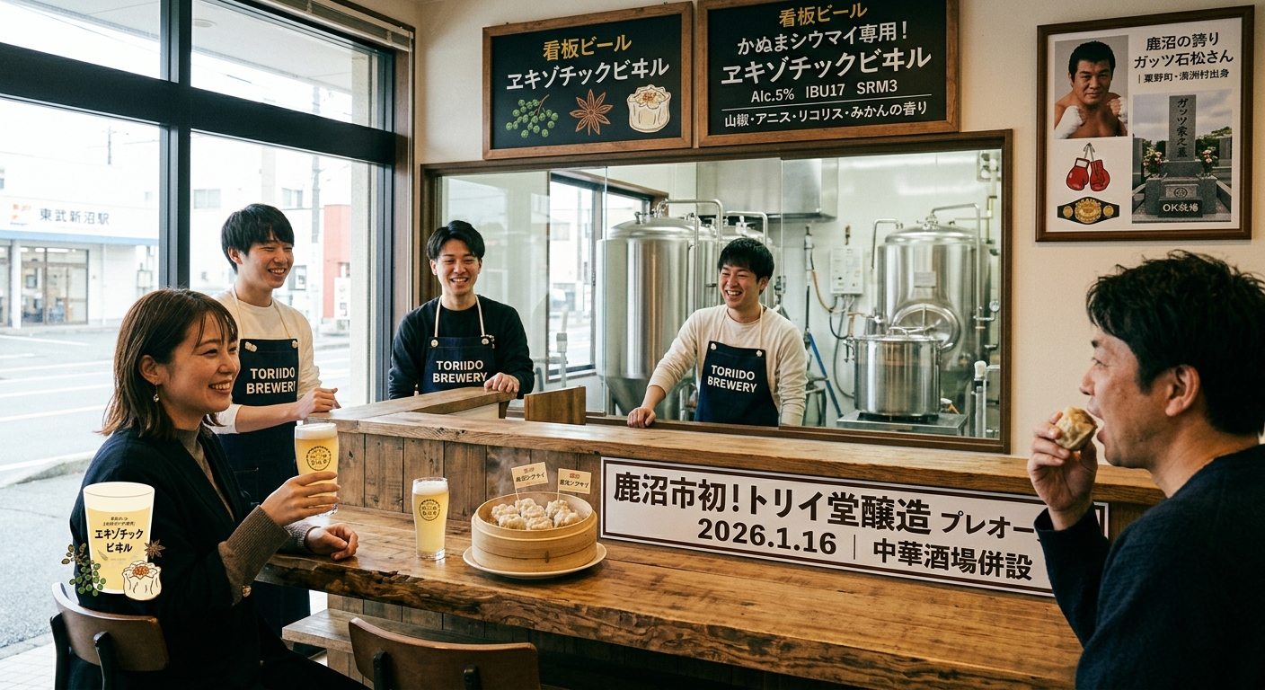 笑わせていた人へ ― トリイ堂醸造「ヱキゾチックビヰル」とはなわ「伝説の男 〜ビバ・ガッツ〜」