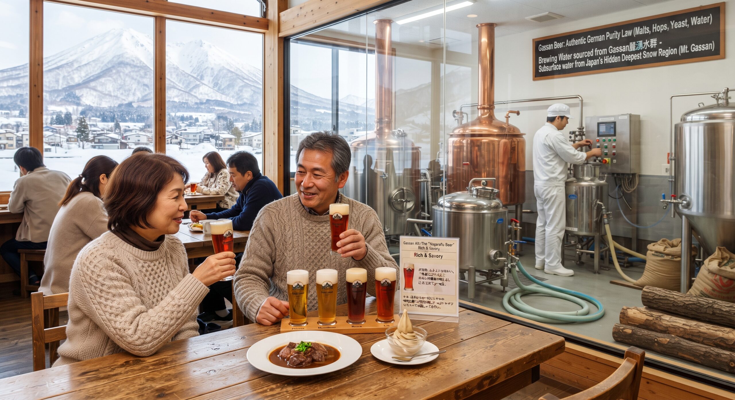 山形県の月山ビール アルト