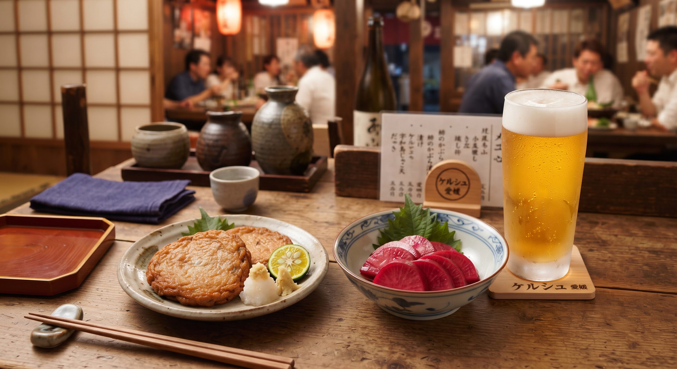 道後ビール ケルシュ(坊っちゃんビール)に合わせた料理