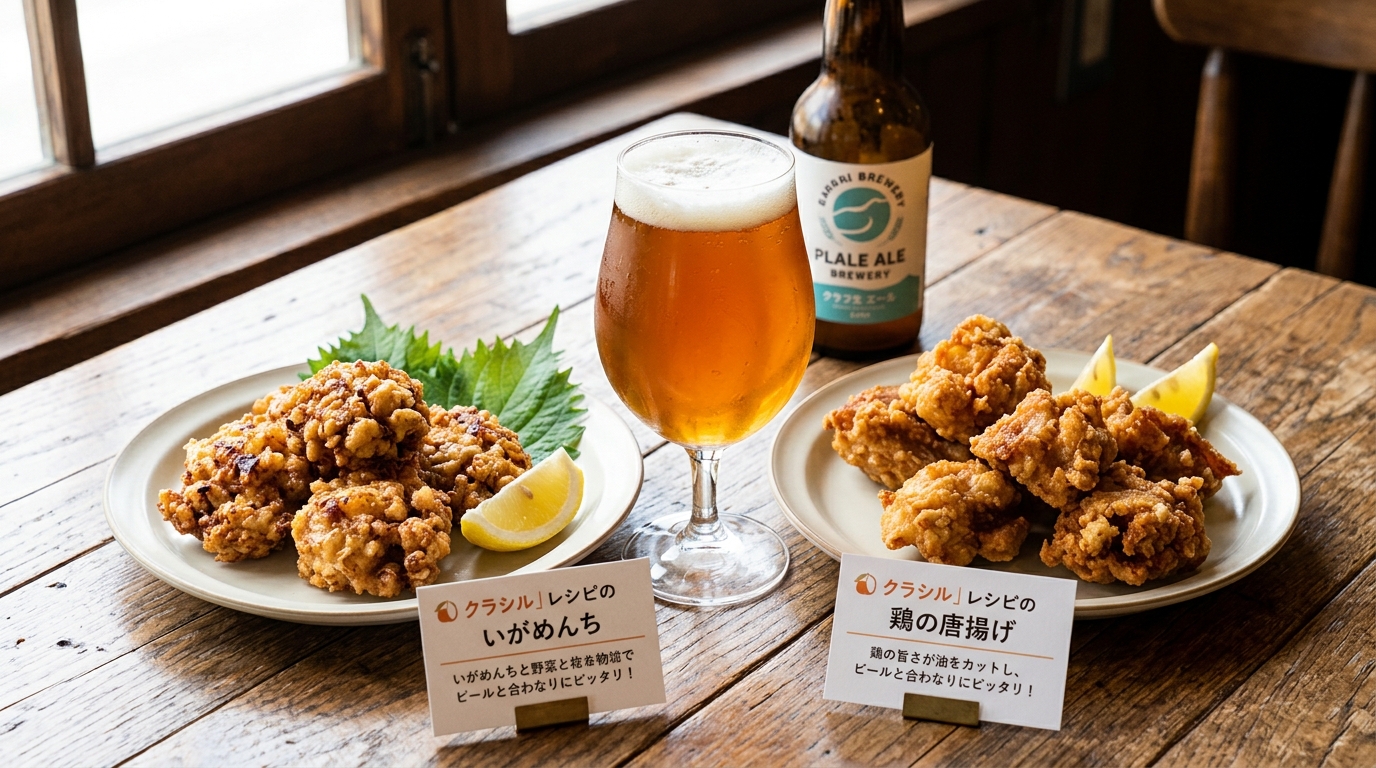 Be Easy Brewing どさ？ゆっこさ！に合わせた料理