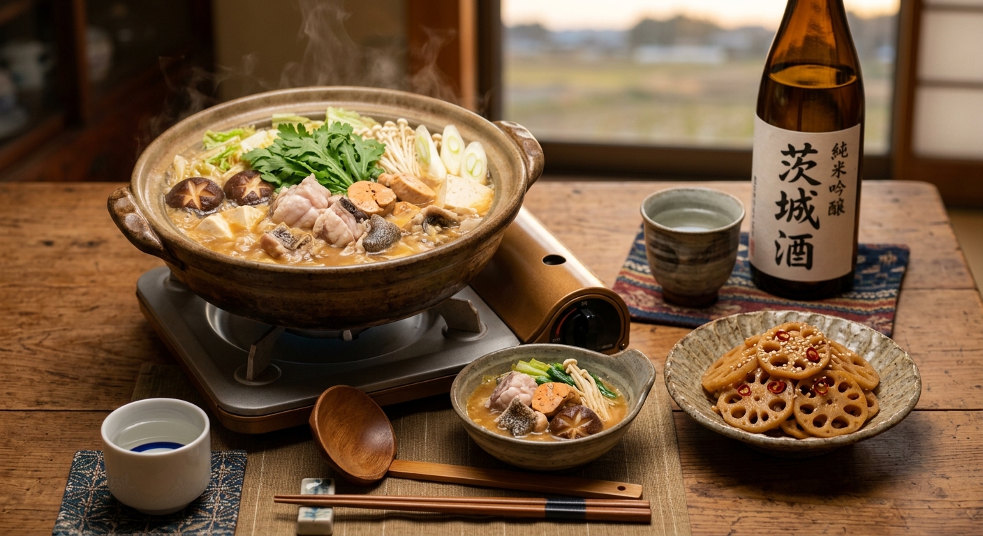 木内酒造 菊盛 純米吟醸に合わせた料理