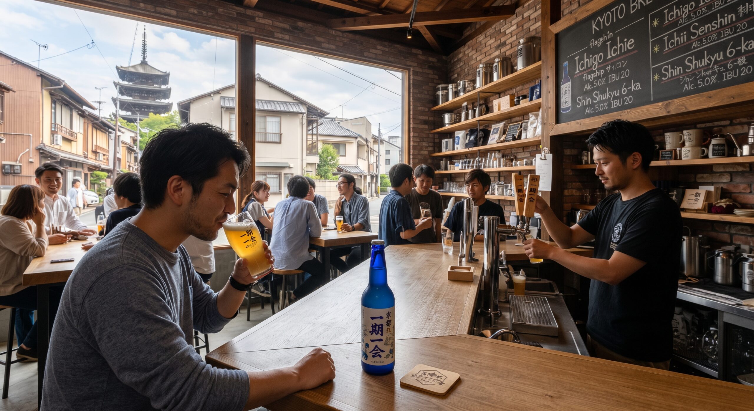 乾いた一杯が、いちばん残る ― 京都醸造「一期一会」とくるり「ばらの花」