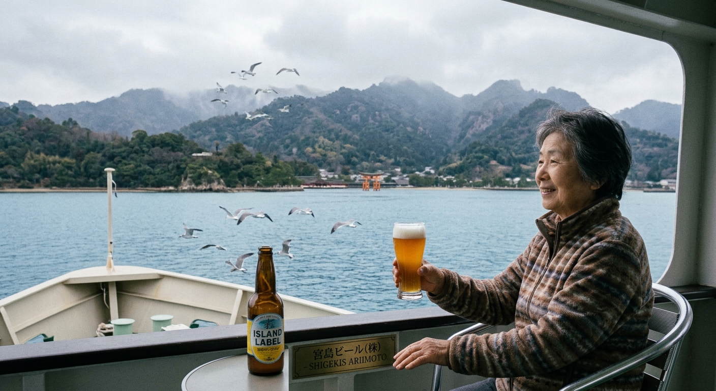 海を渡ってきた一杯、海を渡っていった花嫁 ― 宮島ビール「ヴァイツェン」と小柳ルミ子「瀬戸の花嫁」